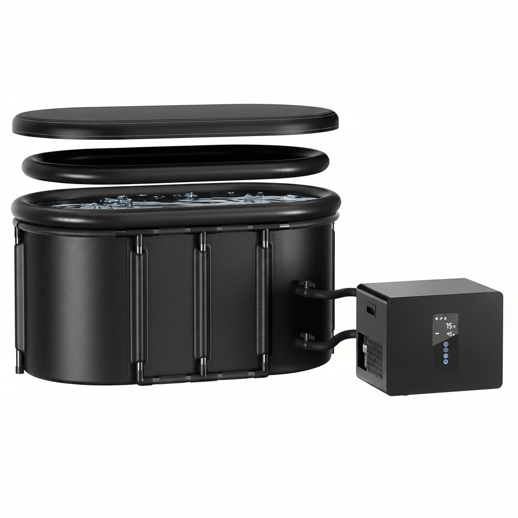 1/3HP Ice Bath Chiller & 148Gal Cold Plunge Tub Bundle