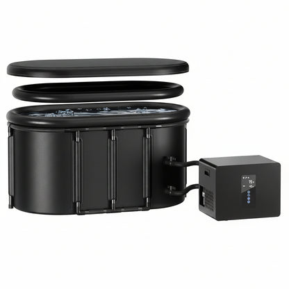 1/3HP Ice Bath Chiller & 148Gal Cold Plunge Tub Bundle