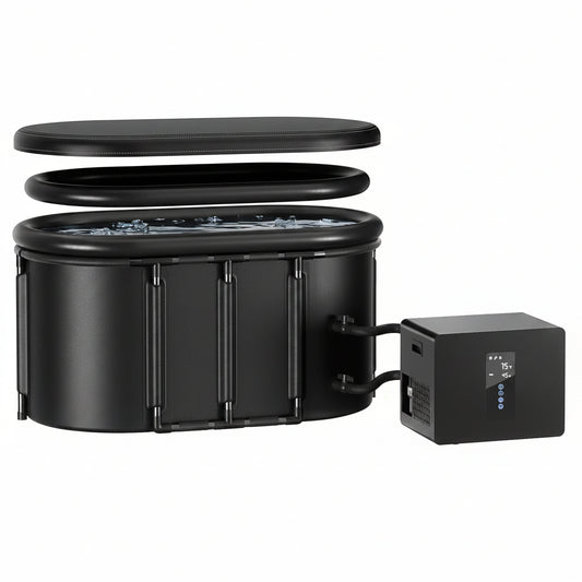 1/3HP Ice Bath Chiller & 148Gal Cold Plunge Tub Bundle