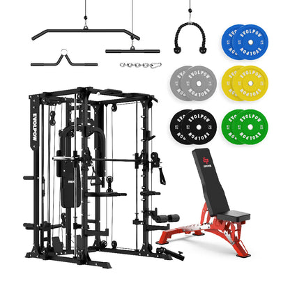 M2A Brute All-In-One Smith Machine Home Gym