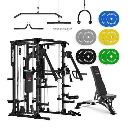 M2A Brute All-In-One Smith Machine Home Gym