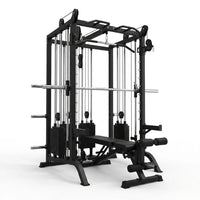 Smith Machine Built to Support Complete Strength Training, Triple Cable Systems, 1000+ Exercises, 2500lb Rating — Studio Shot