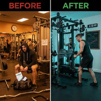 The Relentless Trainer Smith Machine — Before & After